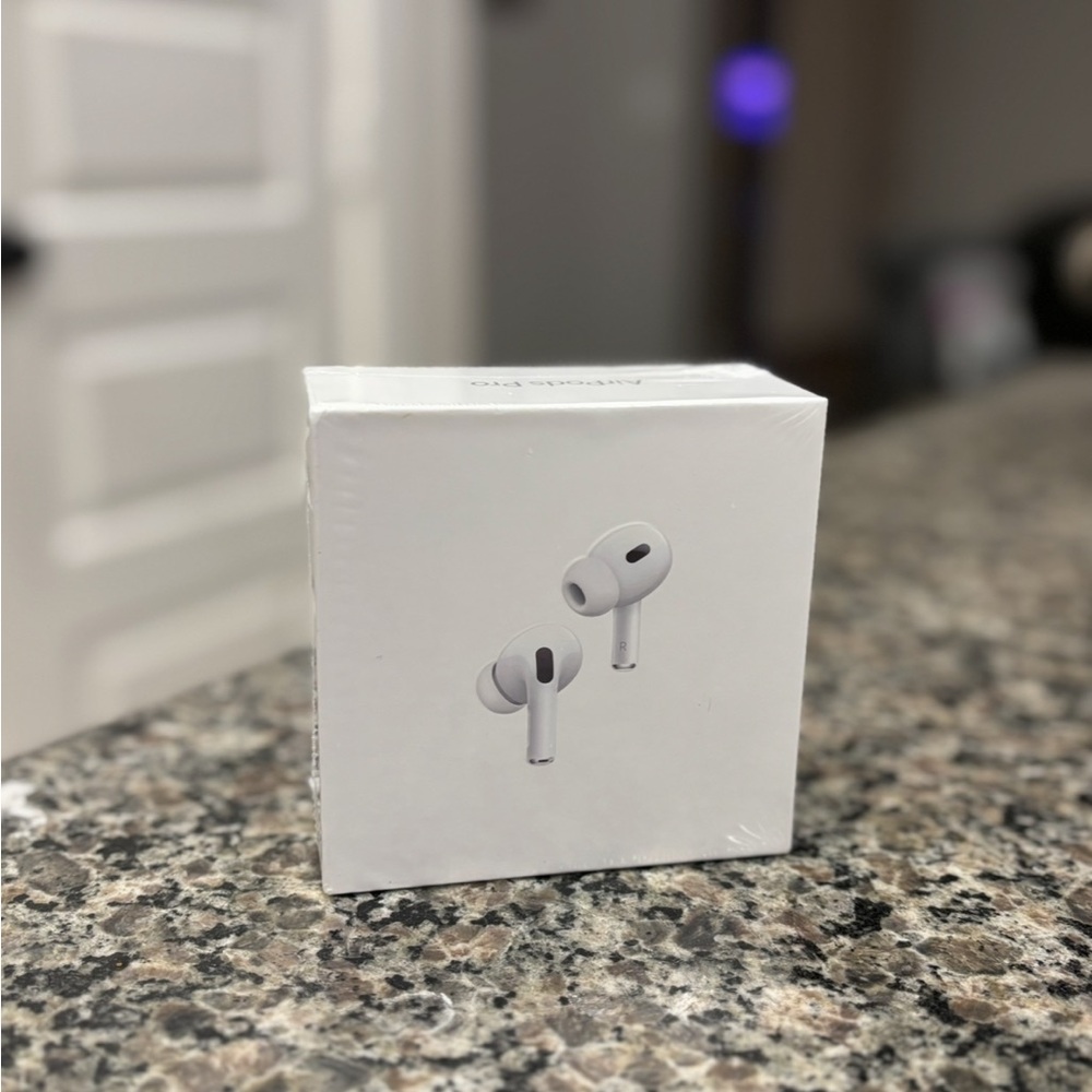 Apple AirPods Pro 2, Active Noise Cancellation with Charging Case - White